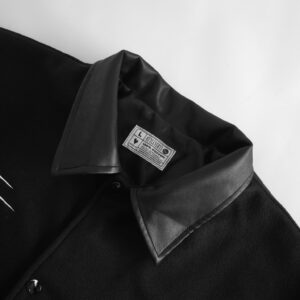 Patchwork Cotton & Leather Jacket SV-PWCJ1