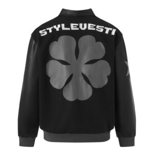 Patchwork Cotton & Leather Jacket SV-PWCJ1